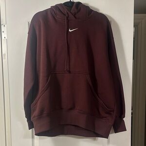 Nike Woman’s Burgundy Hoodie